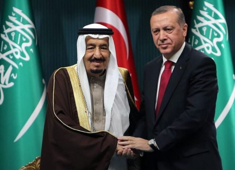 اردوغان والملك سلمان